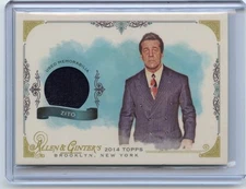 2014 ALLEN & GINTER A&G #FSR-CZ CHUCK ZITO MEMORABILIA RELIC CARD, ACTOR, 031616