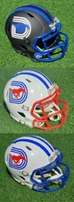 * SMU MUSTANGS DALLAS "D" TRIBUTE FOOTBALL MINI HELMET PICK FROM FIVE STYLES