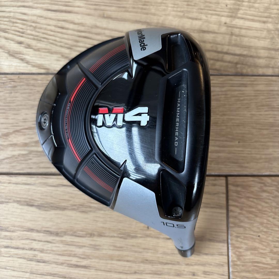 TaylorMade M4 ドライバー　10.5度　フレックスS 右用 Taylormade M4 10.5 degree Driver Head Only Right Handed Golf with