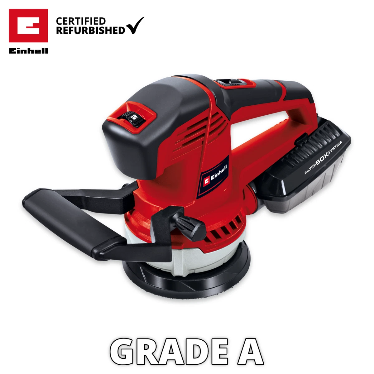 Einhell Random Orbital Sander 400W Rotating Eccentric TE RS 40 E Refurb GRADE A
