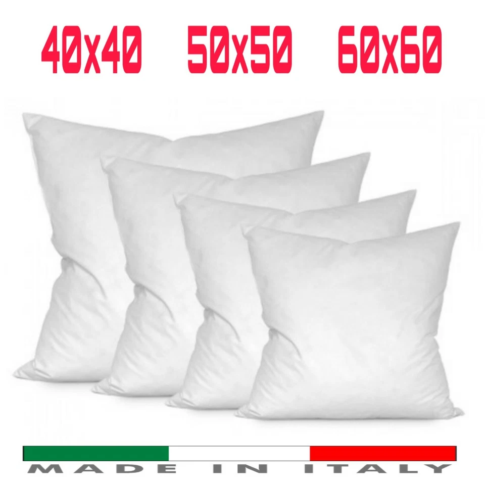 Imbottitura Cuscini Anima Cuscino Divano Ovatta Federa 40x40 50x50 60x60 cm