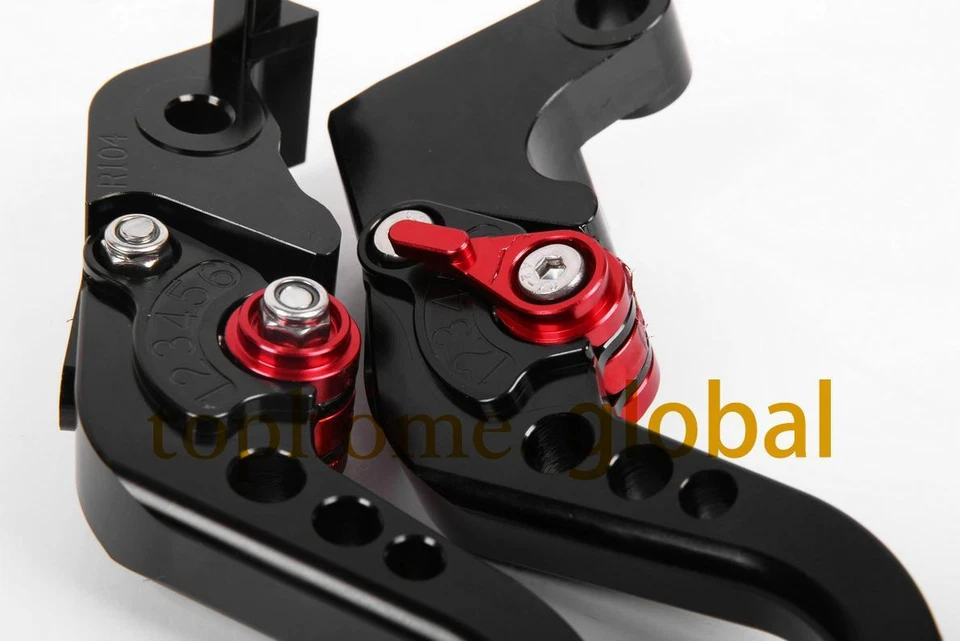 Короткие черные тормозные рычаги сцепления для SUZUKI HAYABUSA GSX1300R 2008-2020 2019 2018 - Изображение 2 из 4