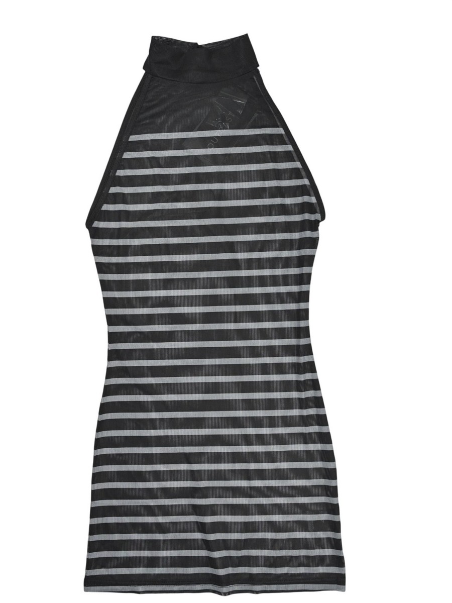 Outcast Skya Mini Dress in Black White | eBay