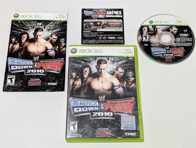 WWE Smackdown vs. Raw 2007 Complete for X-Box 360 System **TESTED & WORKS**