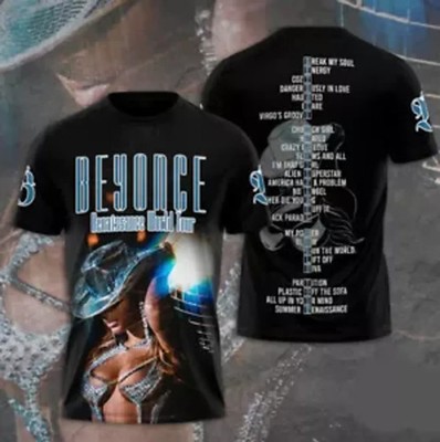 Unisex 3D Beyonce Shirt Beyonce Singer Shirt