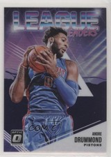 2018-19 Panini Donruss Optic League Leaders Purple Prizm Andre Drummond #2 2jt