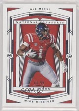 2020 Panini National Treasures Collegiate 63/99 AJ Brown #1 0us8