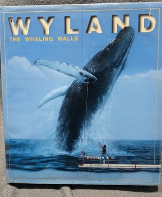 RARE FIND ,SIGNED Wyland: The Whaling Walls (1st Ed) - Charity Auction