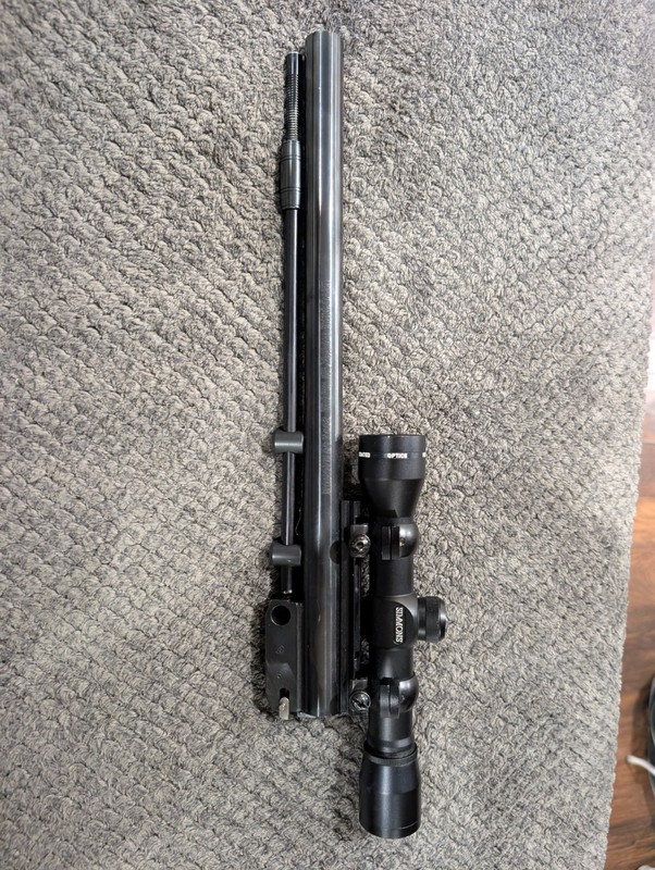 Thompson Center Encore 15"  209x50 Magnum Pistol barrel With Simmons Scope 
