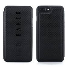 Image of Ted Baker Apple iPhone X/XS Embossed Logo Card Slot Folio Phone Case (New)