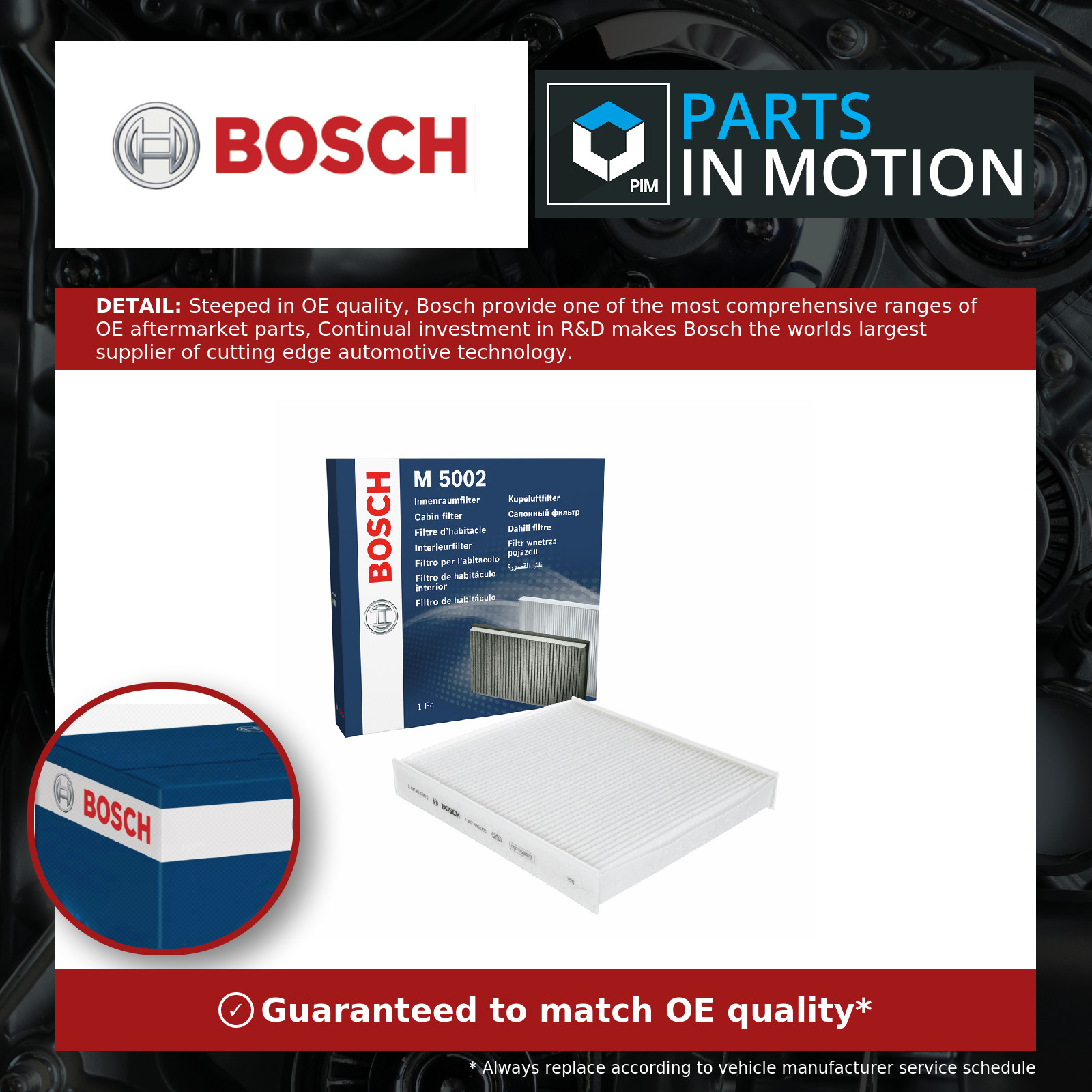 Bosch 1987435002 Cabin Filter - Image 7
