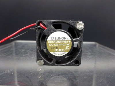 SUNON Hard Disk Box Fan Mini Fan GM1202PFV2-8 12V 0.7W 25x25x10mm 2 Wire