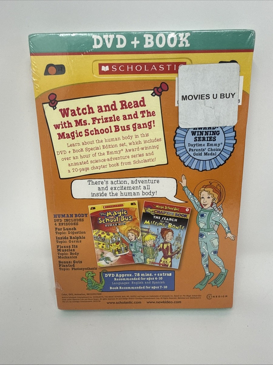 The Magic School Bus: Human Body (Book and DVD) 25192247118| eBay
