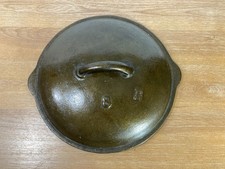 Vintage No. 8 Cast Iron Lid with Double Pour ...