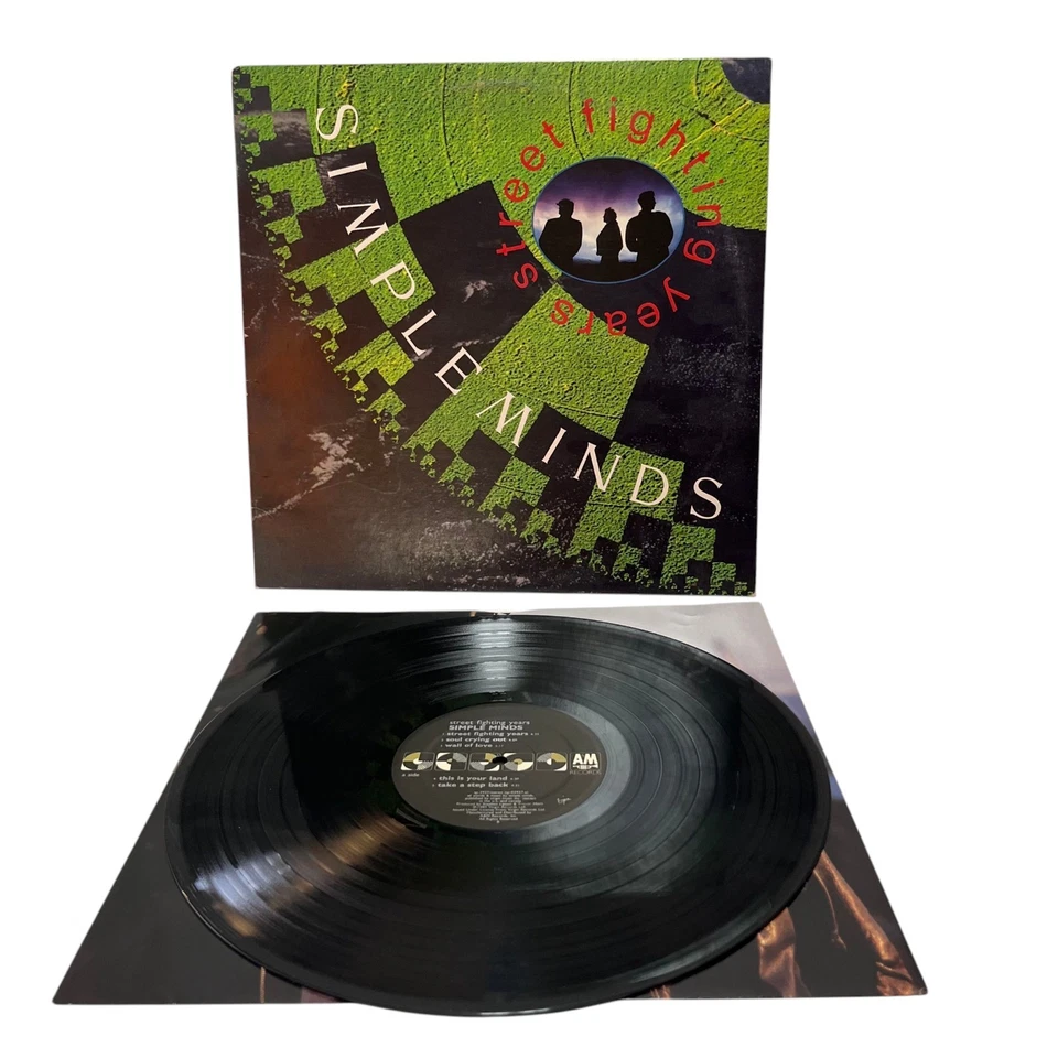 [ROCK/POP]~EXC LP~SIMPLE MINDS~Street Fighting Years~[1989~VIRGIN]~UK Import~ - Image 4 of 4