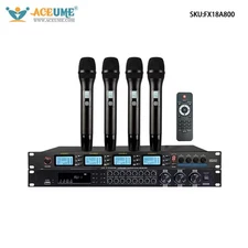 Professional Microphone Multifunctional Prea Digital Microphone KTV Karaoke