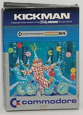 CIB Kickman Original 1982 Game - Commodore 64 64c 128 128D SX64 Cart Box Manual