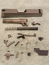 Kahr CW9, 9mm Pistol Repair Parts: Slide, Barrel, Recoil Spring & Guide 25745
