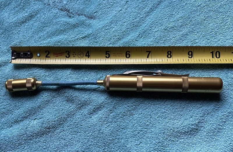 Collectible Flex-lite Bendable Flashlight Made In Kalamazoo MI