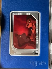 2025 Agoro Disney Ren Trading coins 27/30(BLUE)LION KING -226/250 (green)ALADDIN