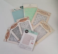 Background EMBOSSING FOLDER - You Choose - BUY MORE & SAVE BIG ON SHIPPING