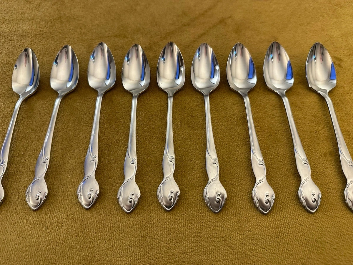 【National Silver】 クイーンエリザベス クリームソーダスプーン National Stainless Single Flatware Pieces for sale | eBay