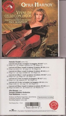 Ofra Harnoy Ofra Harnoy - Vivaldi Cello Concertos Vol. 2 (CD)