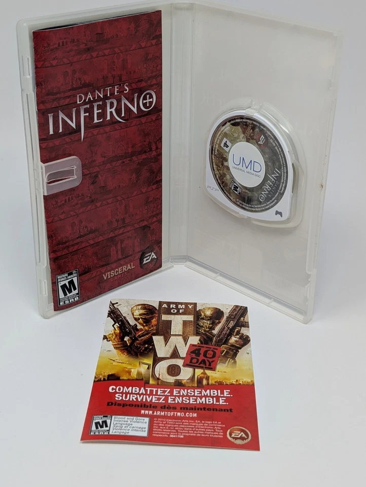 Dante's Inferno (Sony PSP, 2010) - CIB Complete - Image 3 of 3