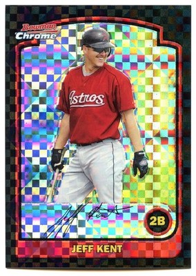 2003 Bowman Chrome Xfractor #115 Jeff Kent
