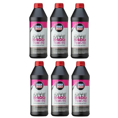 6x Motoröl Motorenöl Liqui Moly 21791 1 Liter Top Tec MTF 5400 75W-90 - 6 Liter