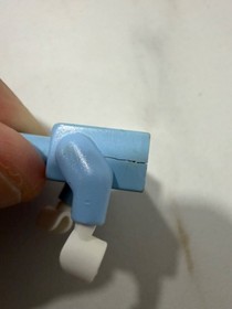 LEGO Ninjago NRG Zane Minifigure 9590 Authentic Used Cracked Torso  973pb1193c01