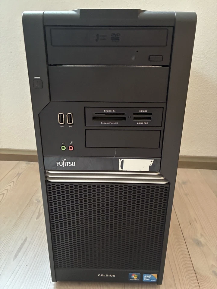 Fujitsu Celsius W480 | Intel Xeon X3430 | 4 GB RAM | NVIDIA Quadro FX 580