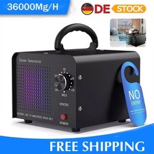 🔥Neu Ozongenerator 36000mg/h Ozongerät Ozonisator Industrieller Luftreiniger