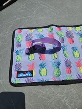 Rare Kavu Roll Up Make-up Case Pine Apple CA# 52596 Nice
