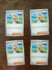 Lillie’s Determination 4x Playset Pokemon TCG Mega Evolution ME01 119/132