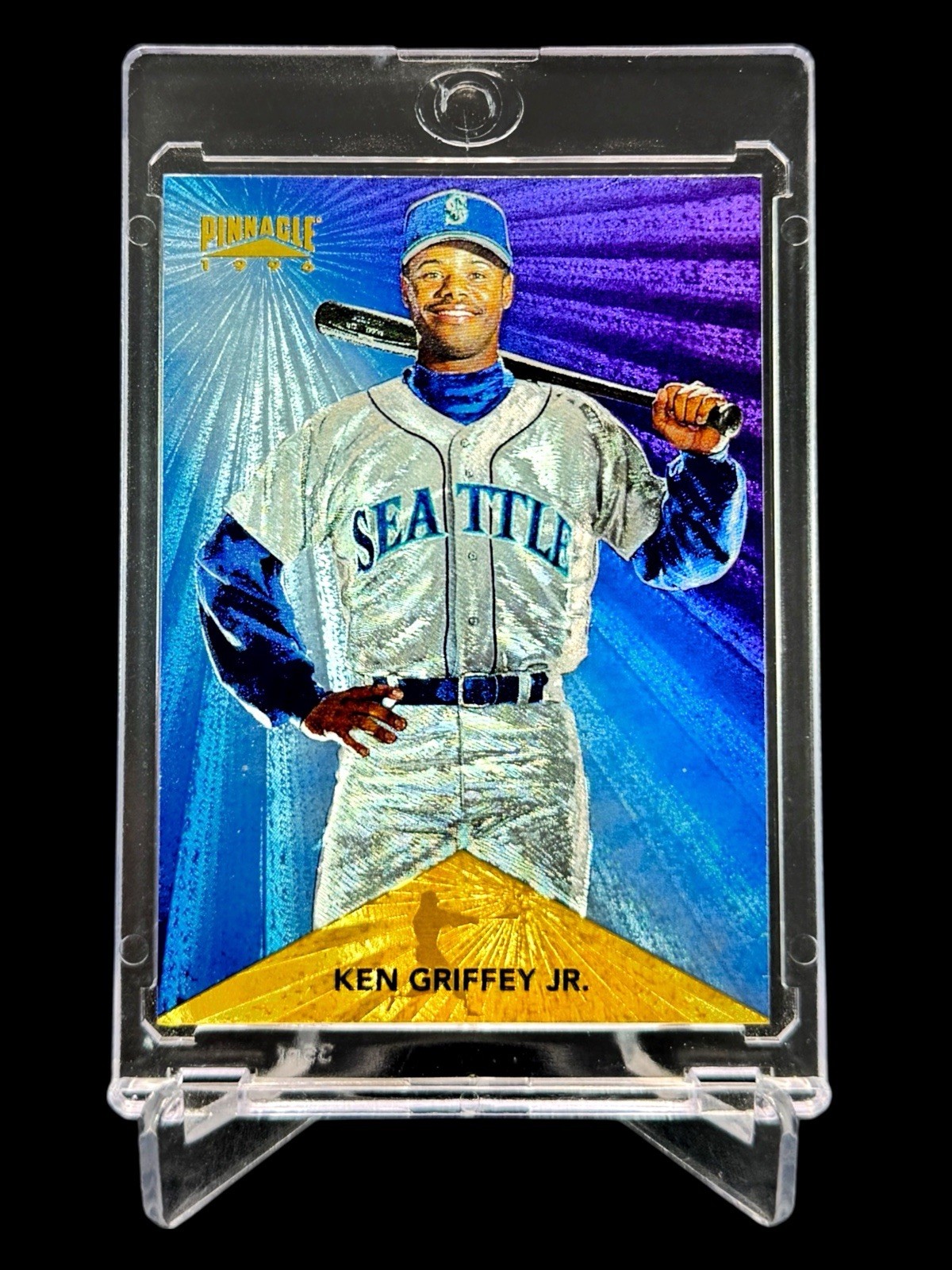 1996 Pinnacle KEN GRIFFEY JR “STARBURST” SILVER HOLO FOIL #41 SSP🔥ULTRA RARE🔥