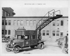 1930 Ford Truck Platform Body By Fisk Alden Press Photo 0194 - Assoc Gas Elec 1930 Ford Truck Platform Body By Fisk Alden Press Photo 0194 - Assoc Gas Elec