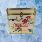 RARE 1980s Vintage Nintendo Super Mario 3 Zelda Wood Box Toy Chest Storage