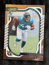 2022 Panini Absolute Football Travon Walker Rookie Card Jacksonville Jaguars Def