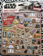 Star Wars Puffy Sticker Activity Sheet Set - NEW  Stocking Stuffer    