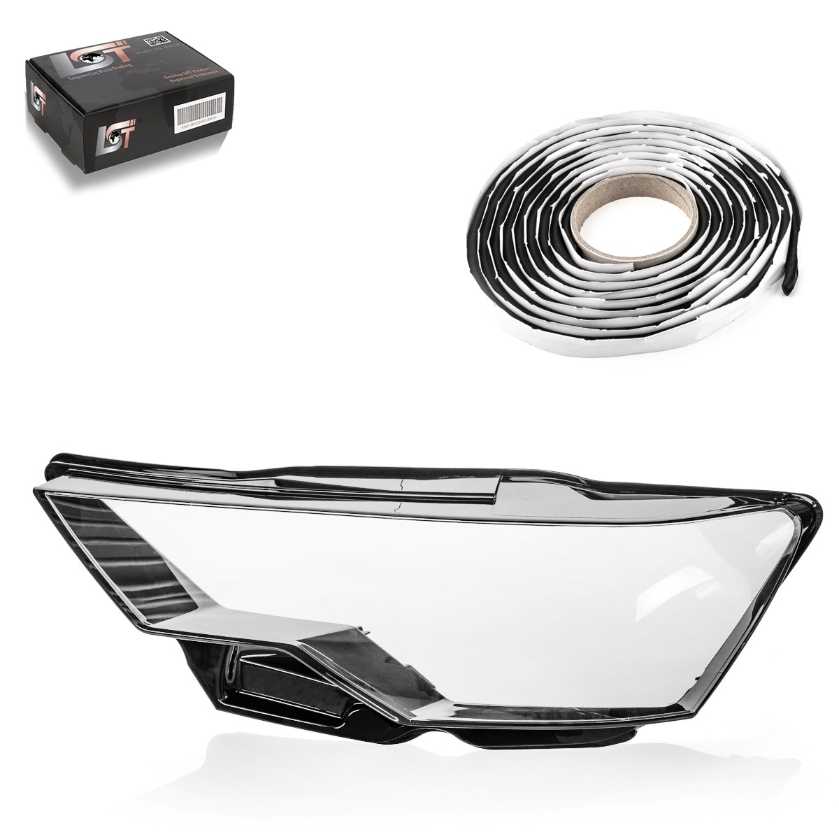 Headlight Glass Diffusion Panel Left LED Matrix for audi A6 C8 Allroad Avant 18