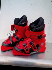 Rossignol Comp YOUTH SKI BOOTS Comp J  Red Size 20.5 Boys Girls