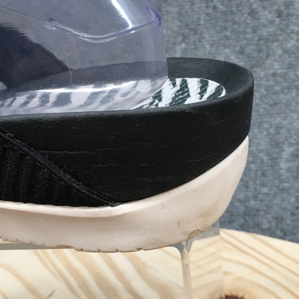 Baretraps Sandals Womens 11 M Agatha Casual Slip On Wedge Slide Black Fabric - Image 4 of 4