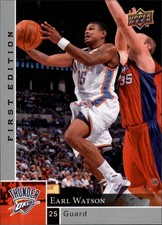 2009-10 Upper Deck First Edition #123 Earl Watson - BSK