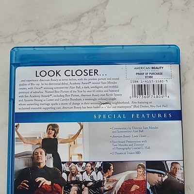 American Beauty NICE Blu-ray 1999 Sapphire Series, Kevin Spacey
