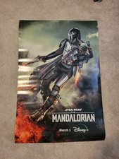 Star Wars The Mandalorian Movie Poster Pedro Pascal Grogu