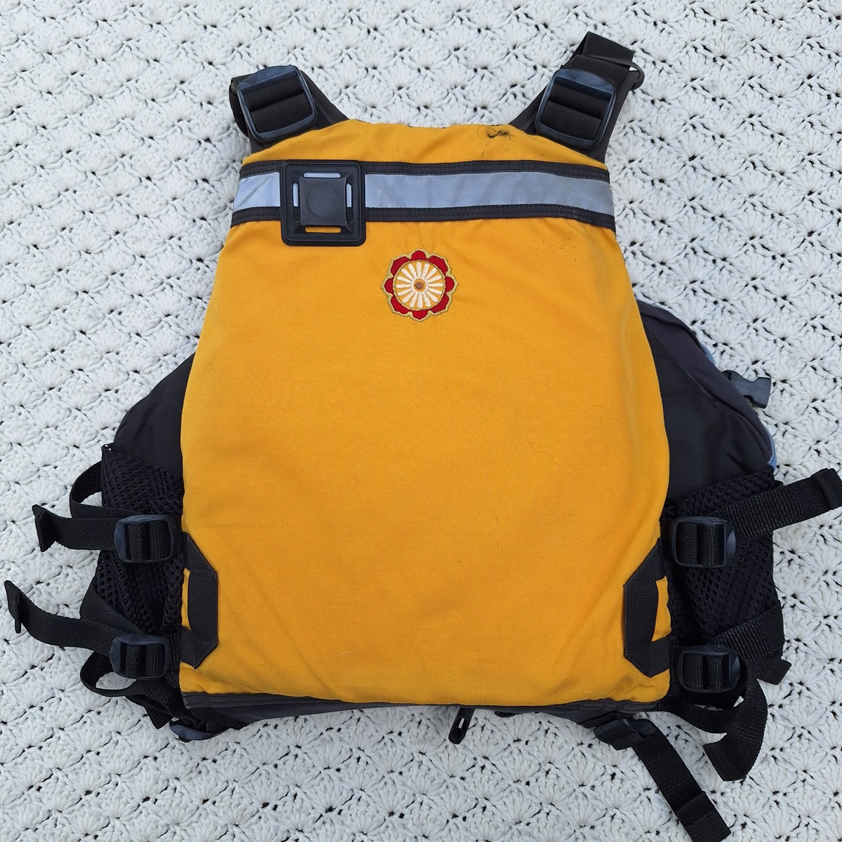 Lotus Designs PFD Life Jacket Paddling Vest Type III Adult Yellow