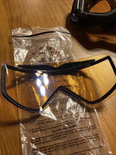 Gafas negras Smith Fuse para adultos esquí snowboard lente ámbar + lente extra - Imagen 10 de 14