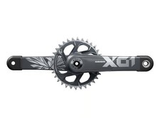 Set pedivelle Sram X01 Eagle DUB DM 1x12 scomparti 170 mm grigio chiaro/grigio scuro