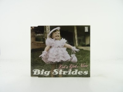 BIG STRIDES LET'S GET NICE (A28) 3 Track CD Single including Picture Sleeve TALL